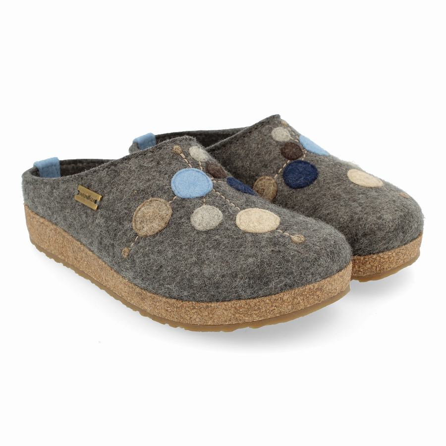 Haflinger Faible Clogs Herren Grau | MQC1480MN